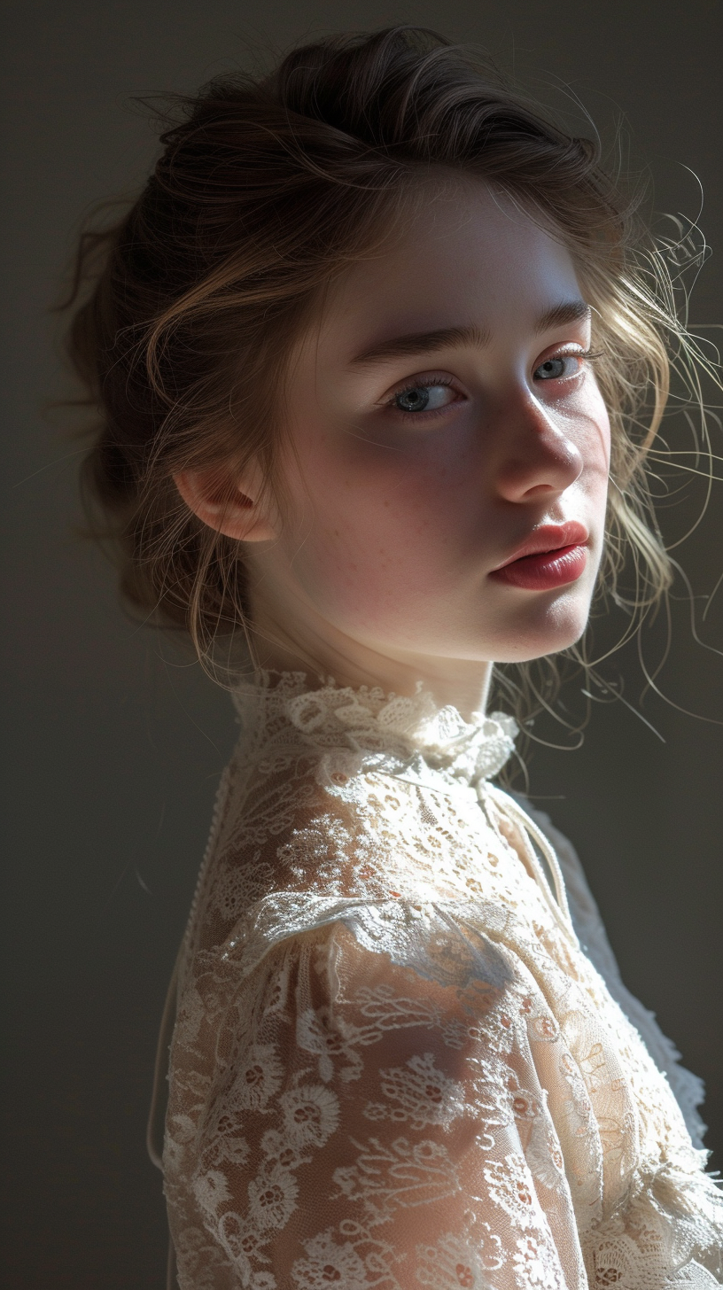 source image, beautiful woman, detailed face,light and shadow with IC Light AI